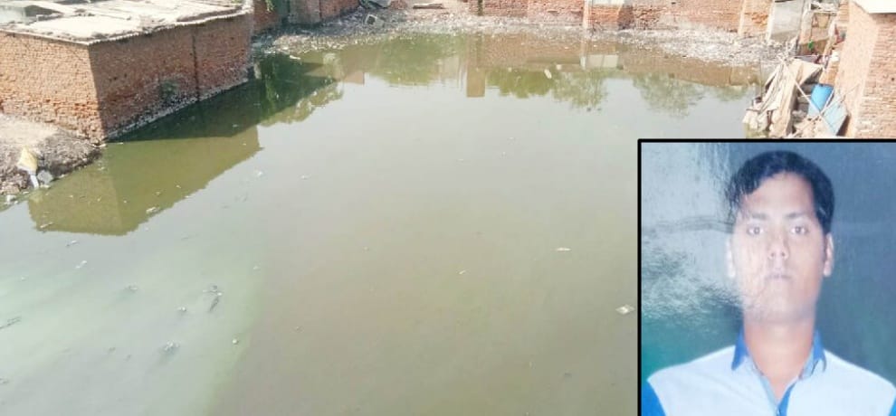 boy dead  by drowning in pond while talking on phone