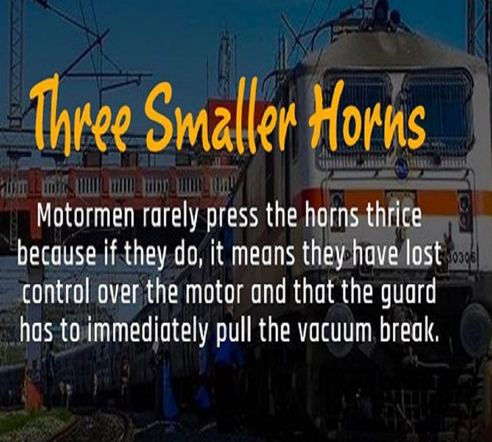 Every horn of the train is meaningful know about the story