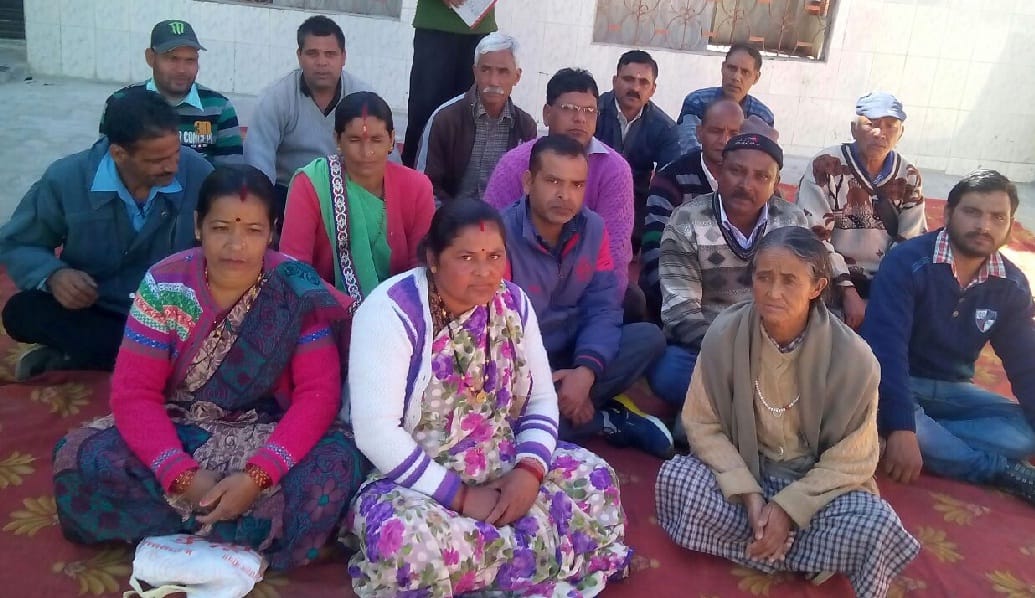 Action for the removal of encroachment between the movement