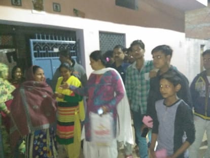 a female candidate has a unique record in kanpur 