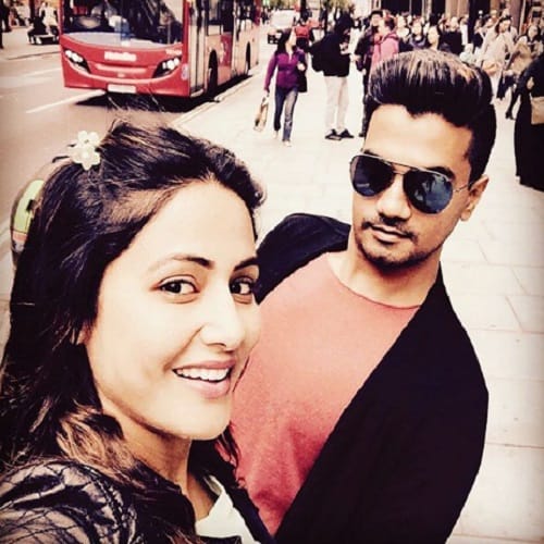 Karan Patel shares some videos of Bigg Boss contestant Hina Khan to prove his point 