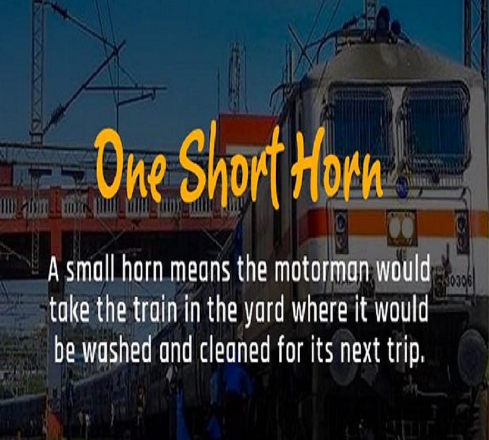 Every horn of the train is meaningful know about the story