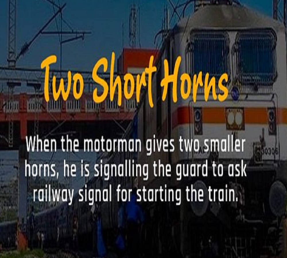 Every horn of the train is meaningful know about the story