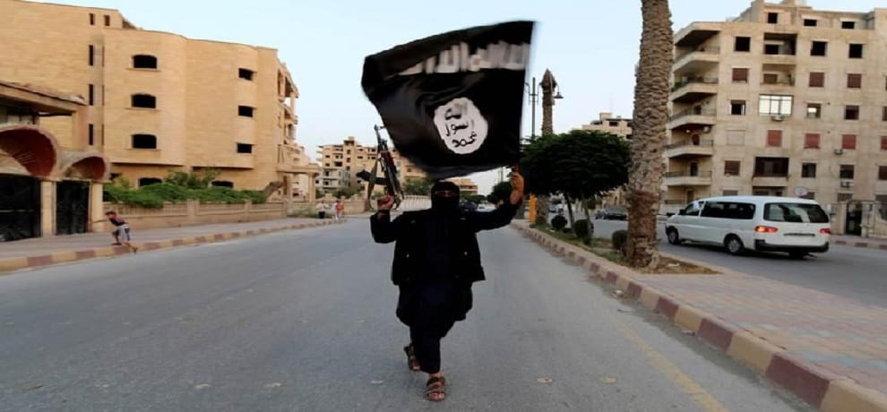 Egypt Officer said Islamic State's flags were in the hands of the attackers