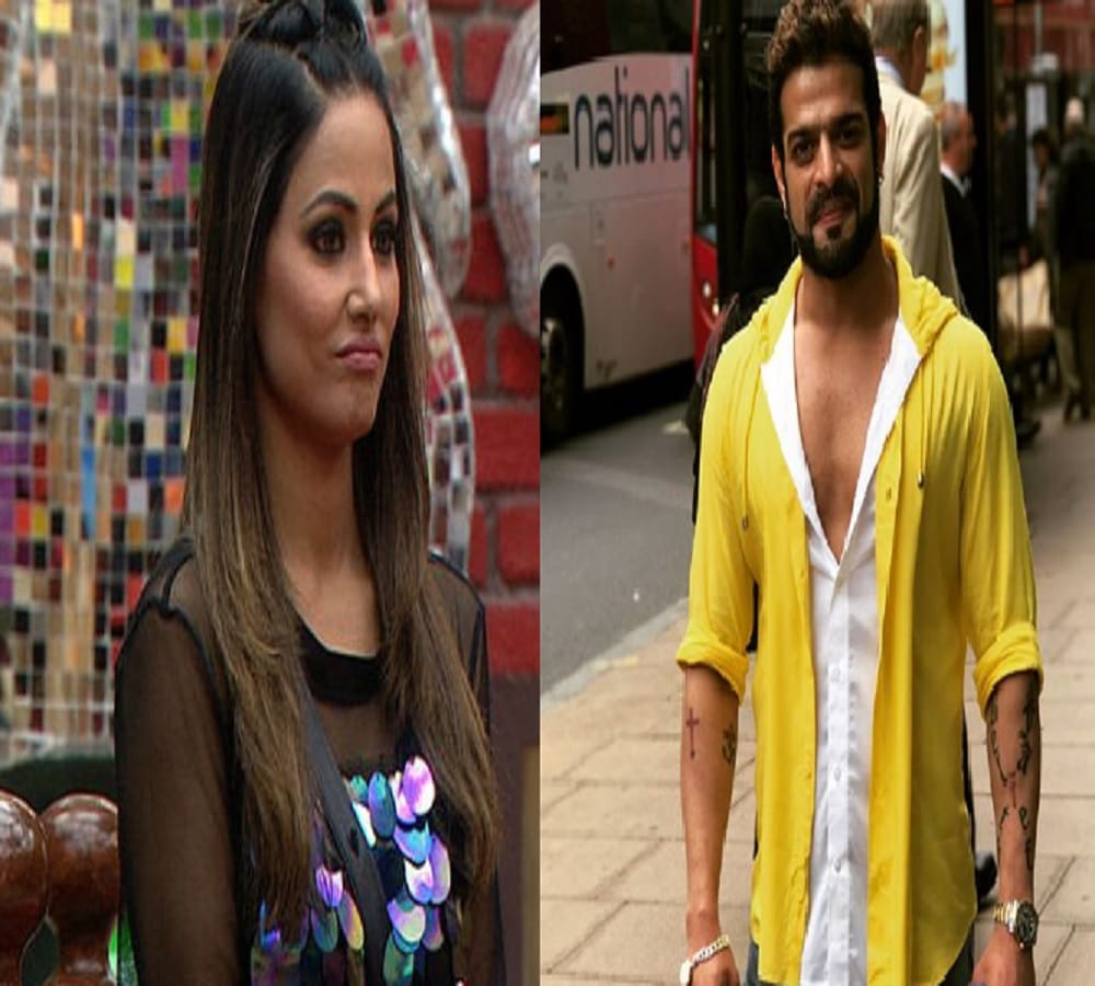 Karan Patel shares some videos of Bigg Boss contestant Hina Khan to prove his point 