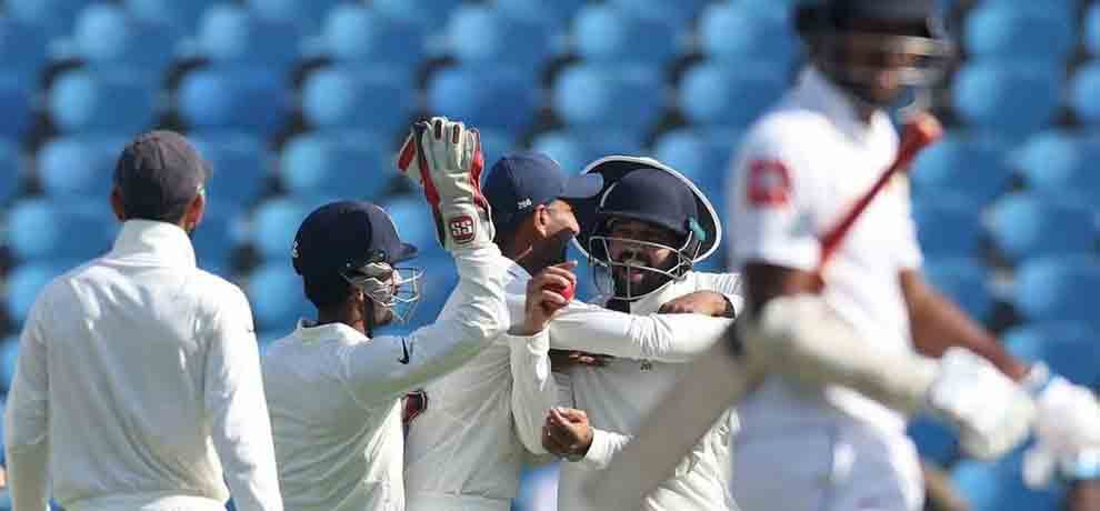  india vs sri-lanka second test nagpur fourth day live score card