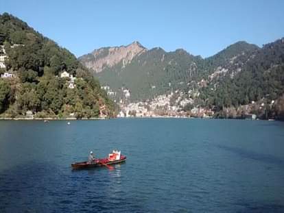 naini lake is in danger to earthquake