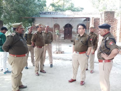 mahant murdered in mathura in land dispute