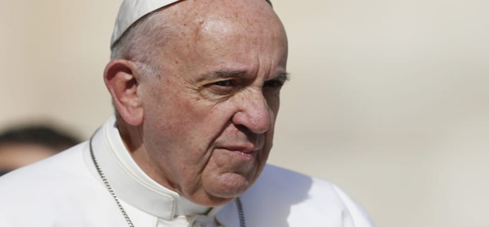 Pope Francis said Homosexuality is not a crime