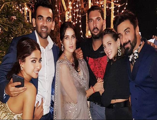 After Virat Anuska Neha Dhupia and Angad Bedi London Thumakda dance video goes viral