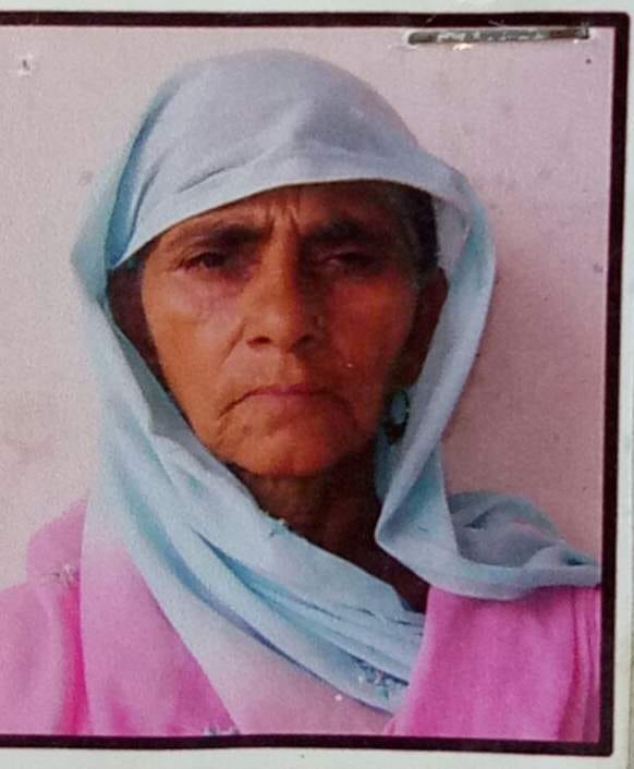 old lady died in road accident 
