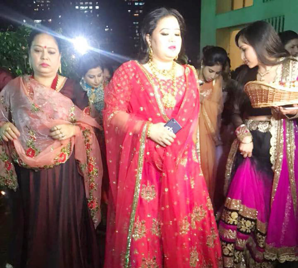 comedian bharti singh reached goa for her marriage first photo leaked