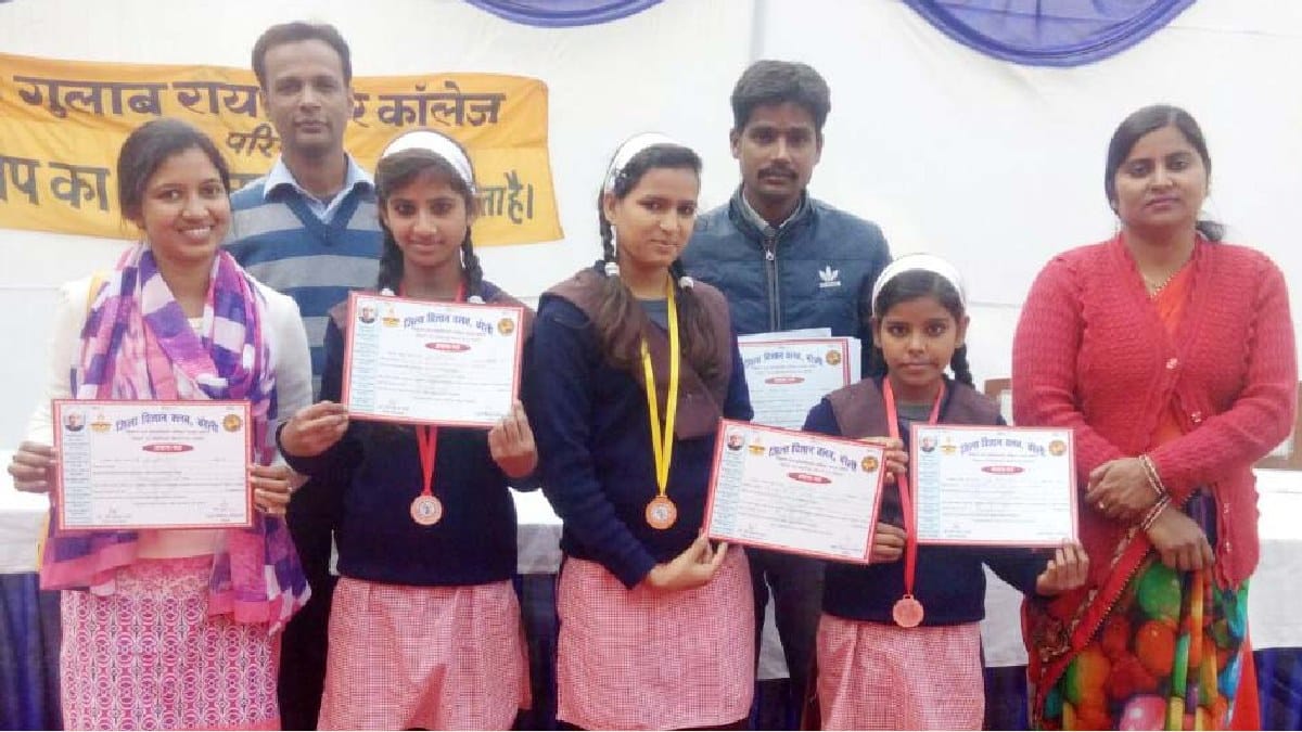 Schoolgirls of BA School Bisalpur