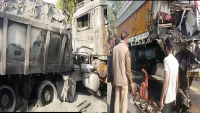 death of a man in a terrible collision of truck and Taylor.