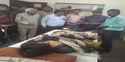 3 labor died 3 badly injured after a wall collapsed in barmer-s balotra 