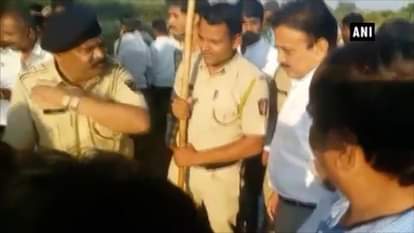 MAHARASTRA MINISTER JOINS LEOPARD SEARCH IN JALGAON