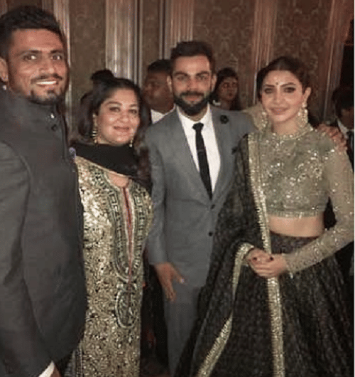 virat kohli anushka sharma viral dance video at zaheer sagarika reception