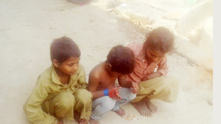 Children who have been disgraced after the mother's murder