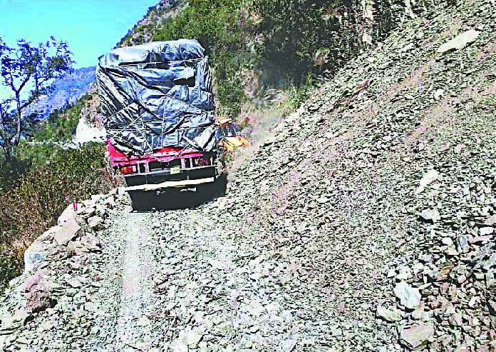 Many places threat from perennial road construction