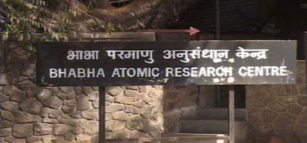 Vacancy for Scientific assistant in bhabha atomic research centre