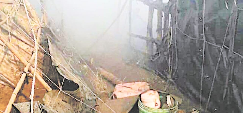 16 slums on fire in shahapur at baddi 