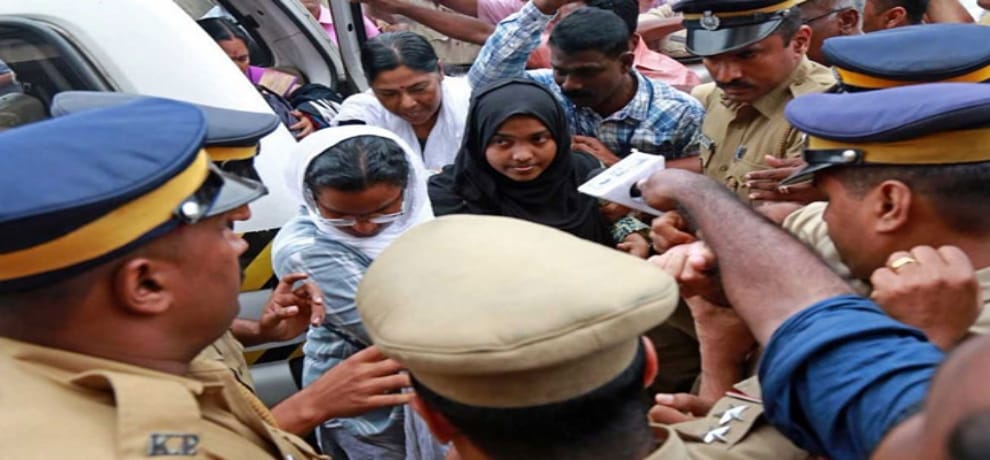 hadiya's father said, he dont want a terrorist in family