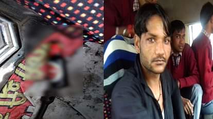 DRUNK PEOPLE ATTACKED ON PHYSICALLY CHALLENGE SCHOOL BUS AND BEATEN DRIVER IN MEERUT