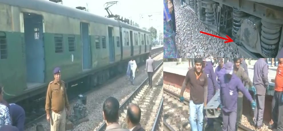 Delhi: One MEMU train derailed in Okhla, no casualties reported