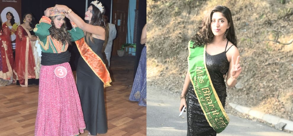miss bharat himalayan region crown won by richa verma