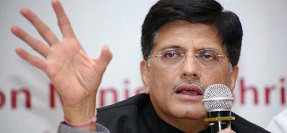 railway minister Piyush Goyal rushed to hospital after severe stomach pain