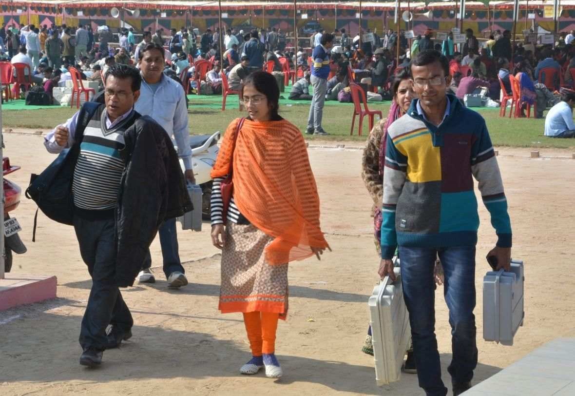 third and last phase of municipal election in up