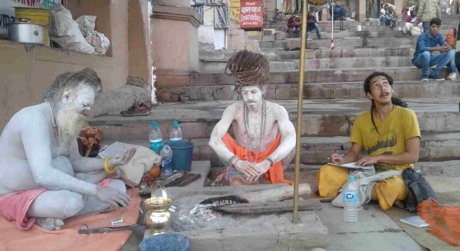 Sadhu saints reached kashi for magh mela