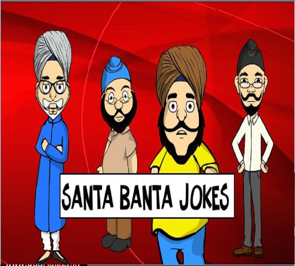 viral jokes of santa banta