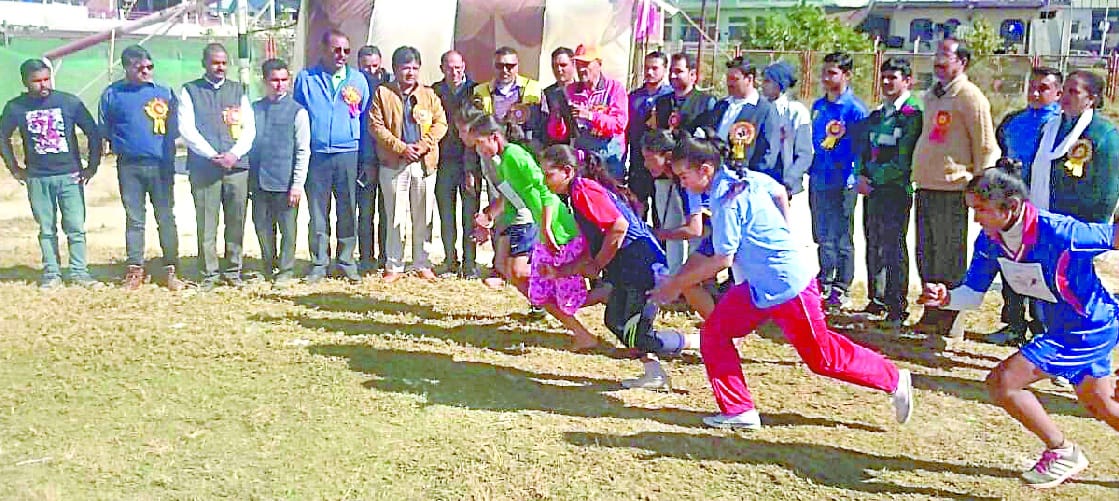 Pedestrian team first in girls kabaddi