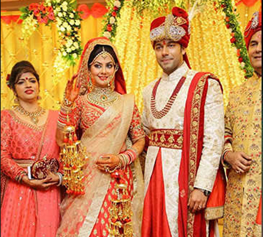 tv serial krishna saurabh pandey get married with her girlfriend zara
