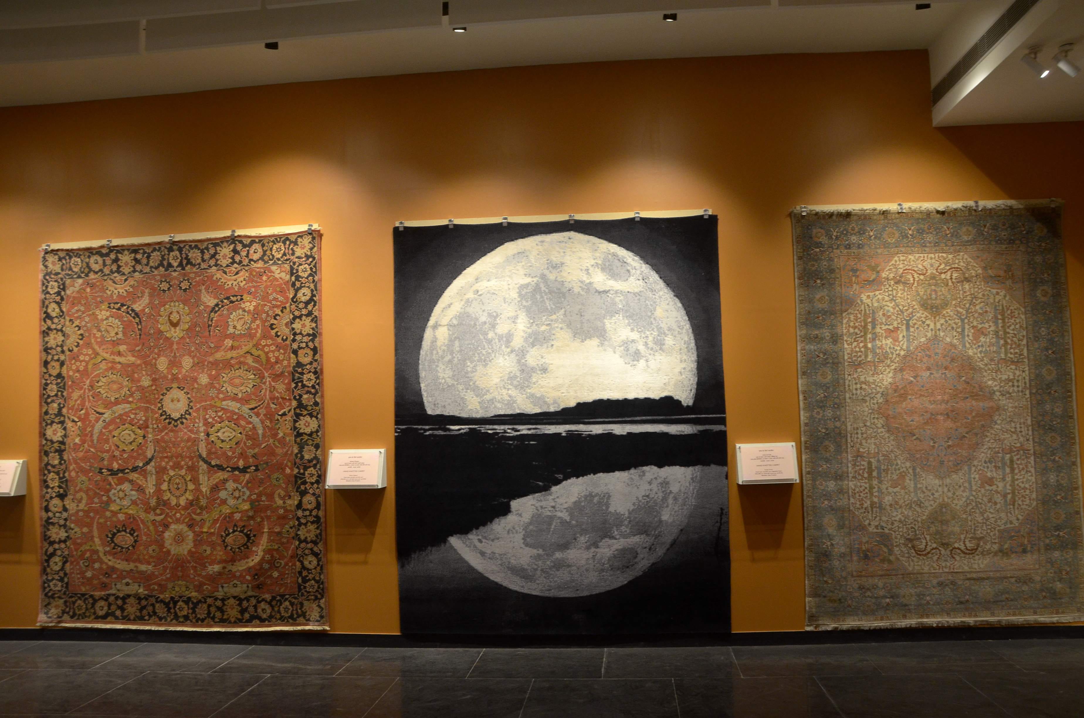 dindayal hastkala sankul digital display of carpet