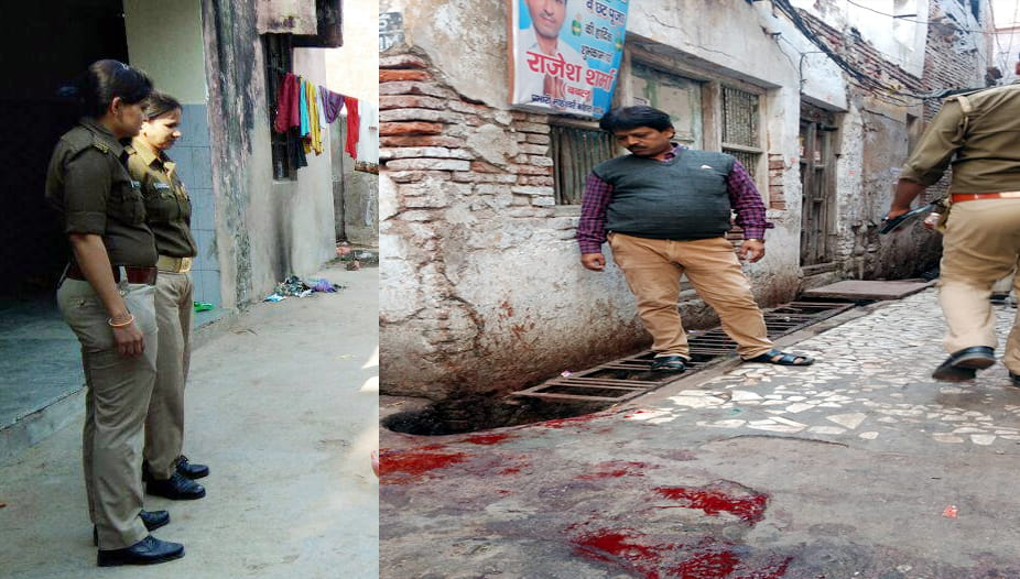 Father and son brutaly murder at kanpur