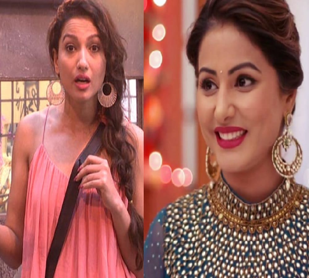Bigg Boss 11 contestant Hina Khan takes on Gauhar Khan and Sakshi Tanwar 