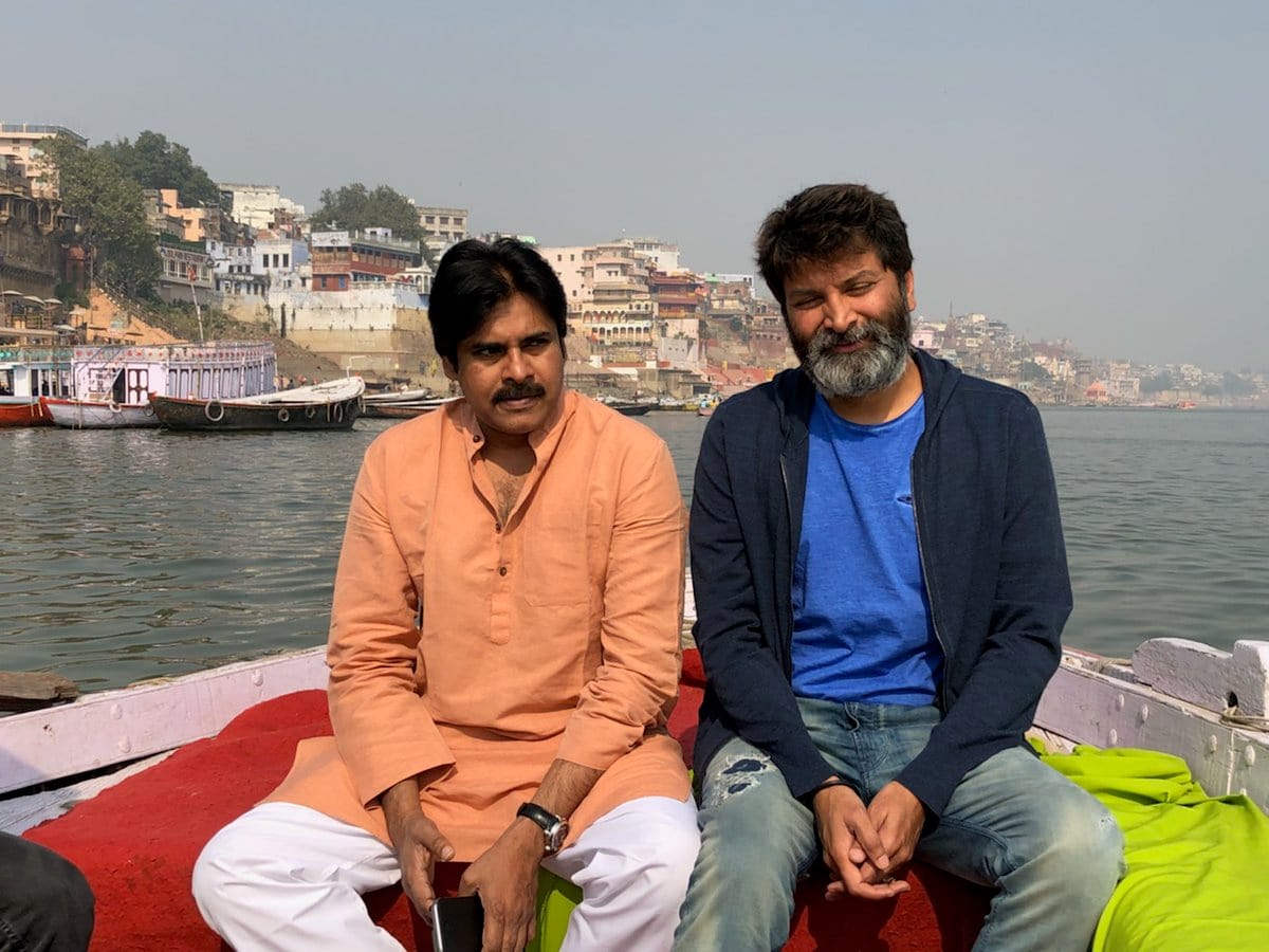 pawan kalyan in varanasi for his film shooting
