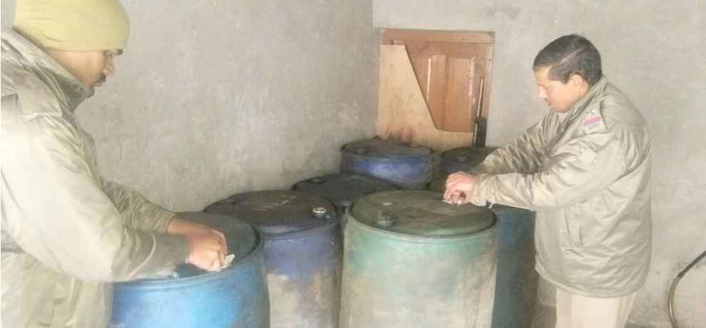 diesel black marketing seller arrested in Lahaul