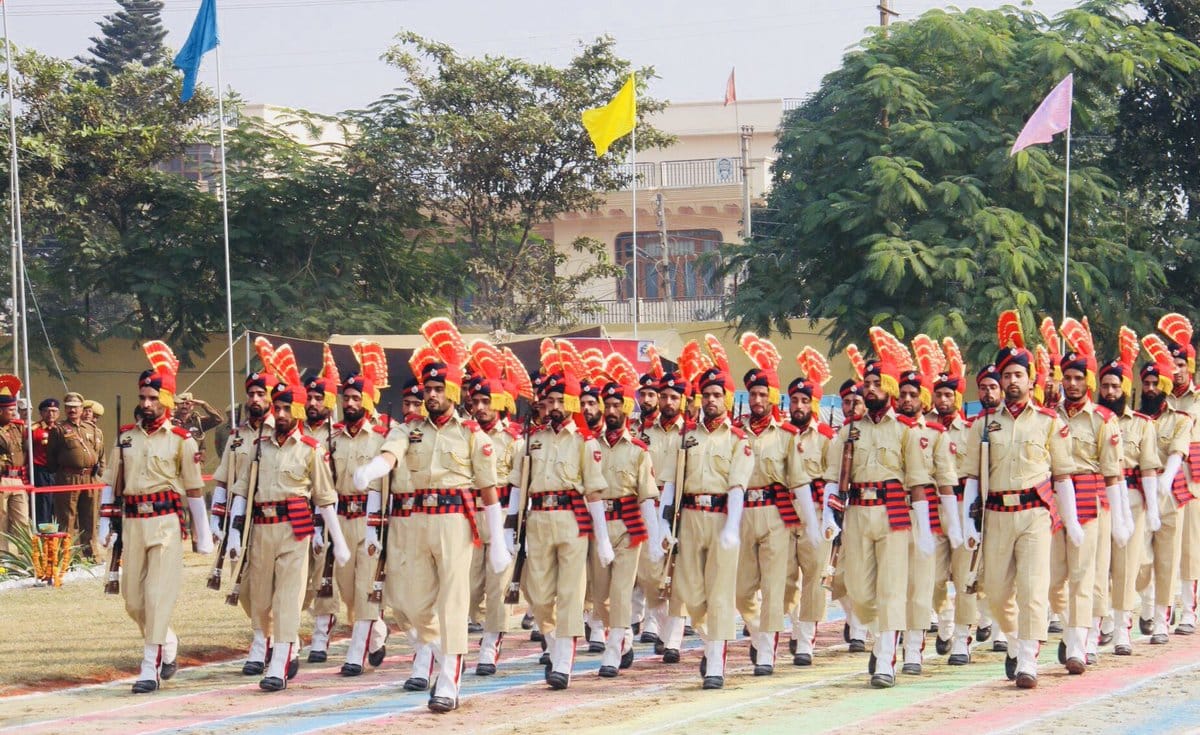 Josh showed nine forty seven soldiers ready, passing out parade