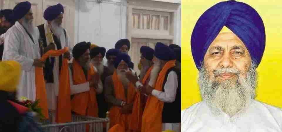 sgpc new president gobind singh longowal