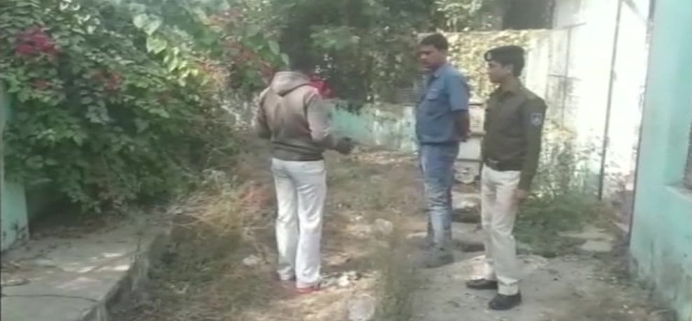 newborn baby found dead outside Shahdol district headquarters clinic pig tried to eat it