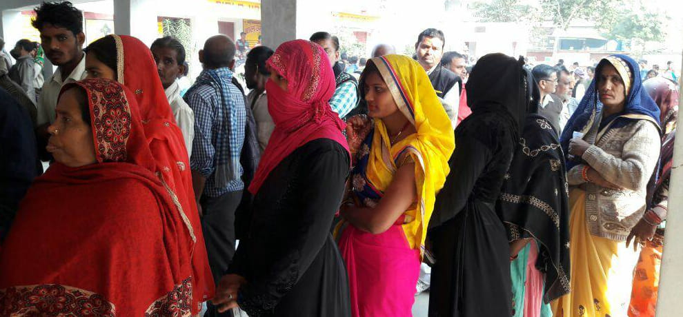 up nikay chunav third phase voting is start in kanpur dehat kannauj and 26 other district