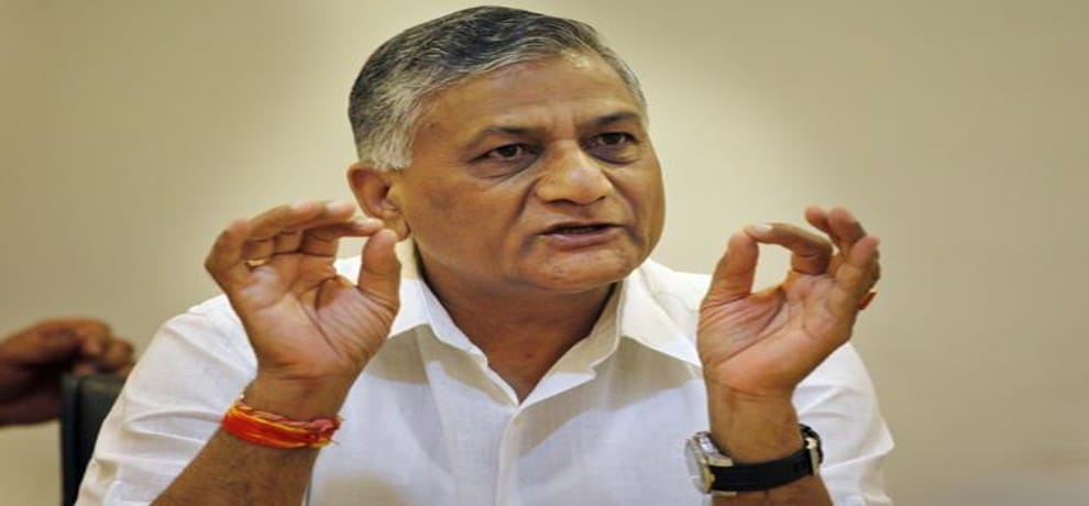 Pak still does not guarantee security of Jadhav's wife: VK Singh