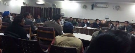 अध्यक्ष 142, सदस्य के लिए 140 टेबल लगाई जाएगी