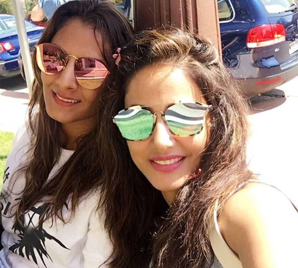 geeta phogat support to hina khan on sakshi tanwar matter