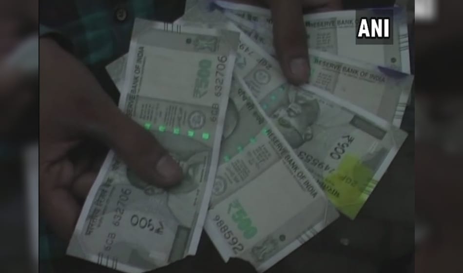 An ATM machine in Greater Noida's Kasna dispensed torn and fake Rs 500 notes
