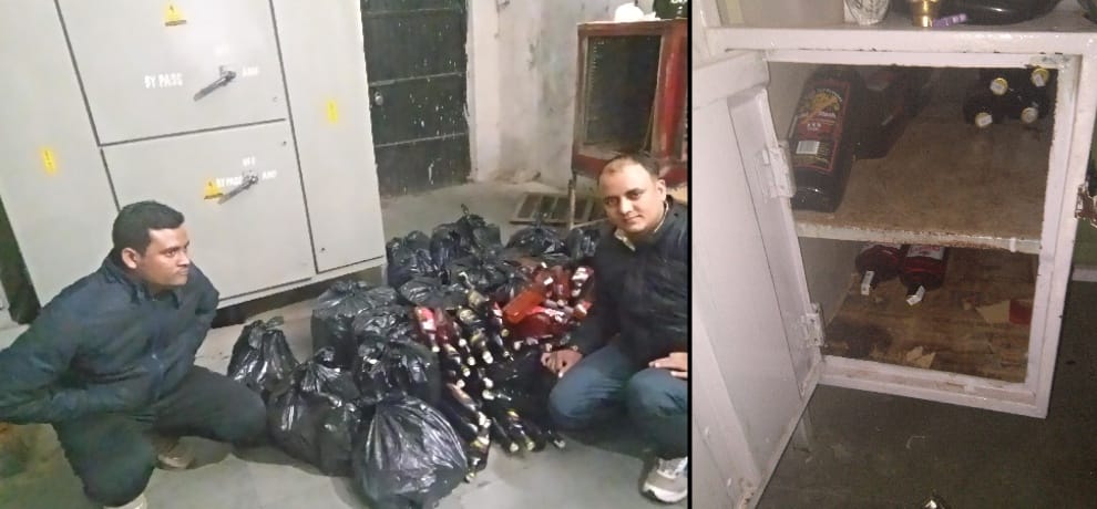 cisf raids at cgo complex for finding illegal liquor