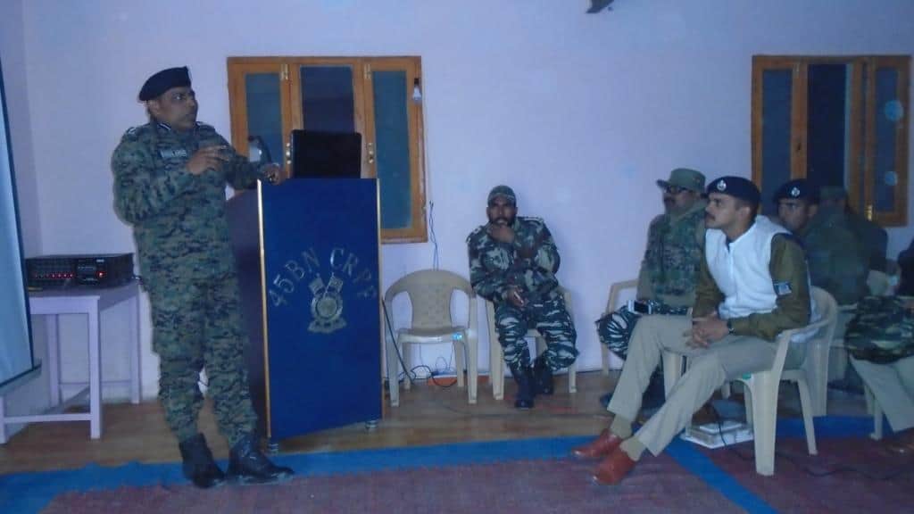 ips trainees have undergone attachment training in kashmir